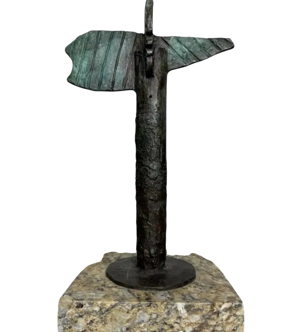 Picasso Abstract Bronze Sculpture - 3