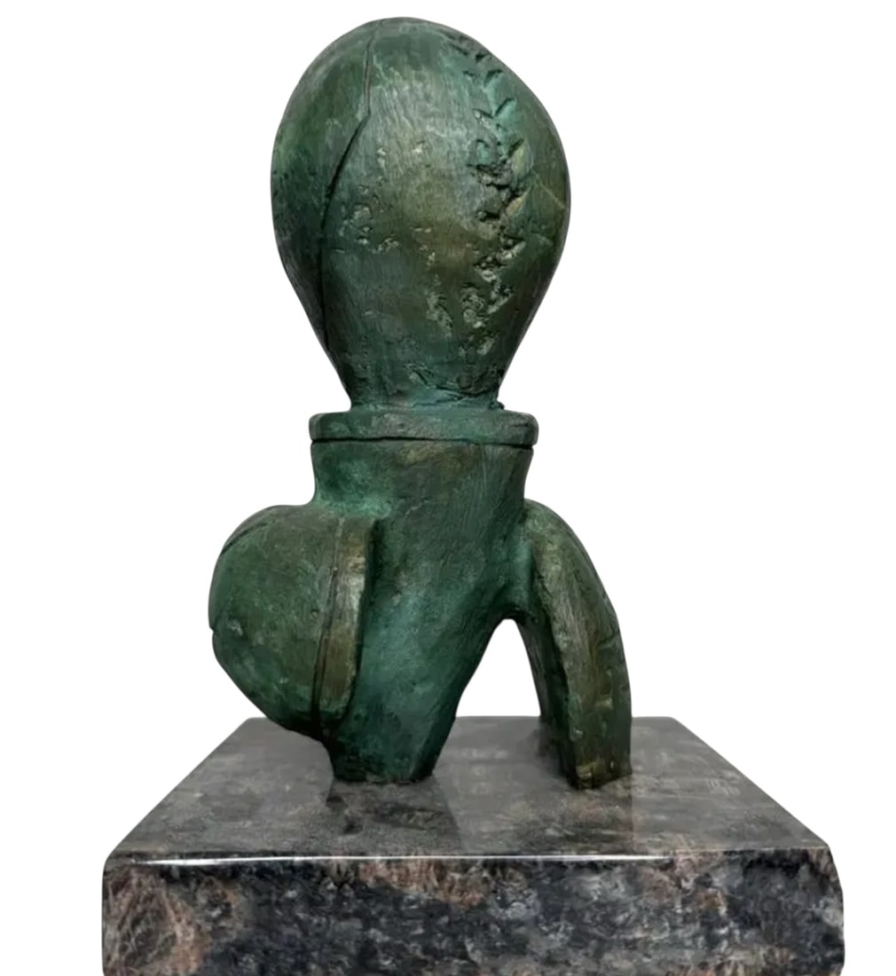 Picasso Abstract Bronze Sculpture - 3
