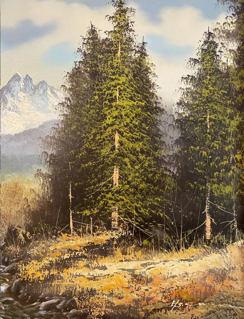 Landscape Oil Painting - Signed - 3