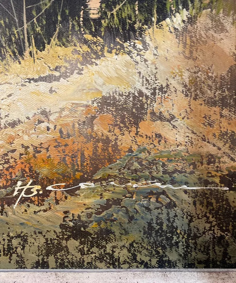 Landscape Oil Painting - Signed - 4