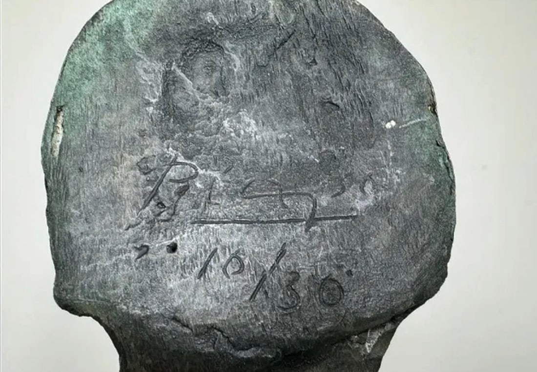 Picasso Abstract Bronze Sculpture - 3