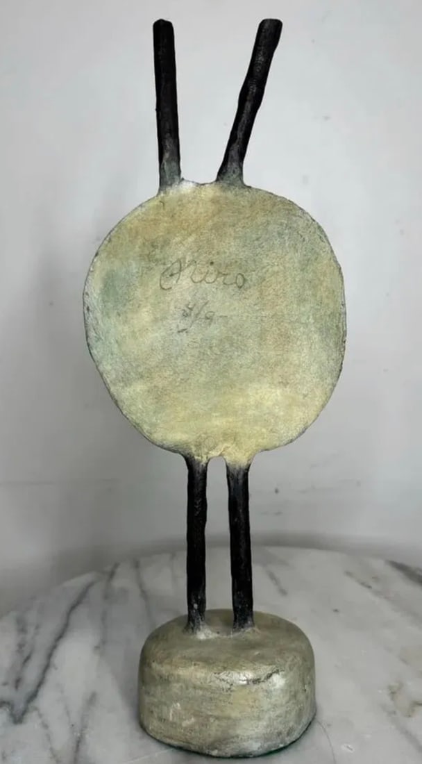 J. Miro Bronze Sculpture - 2