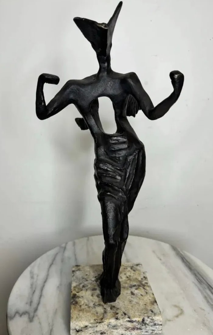 Dali Abstract Bronze Sculpture - 2