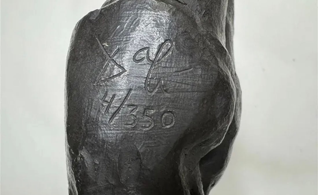 Dali Abstract Bronze Sculpture - 3