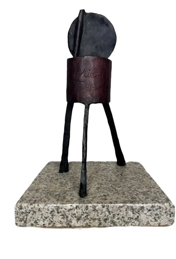 J. Miro Bronze Sculpture - 2