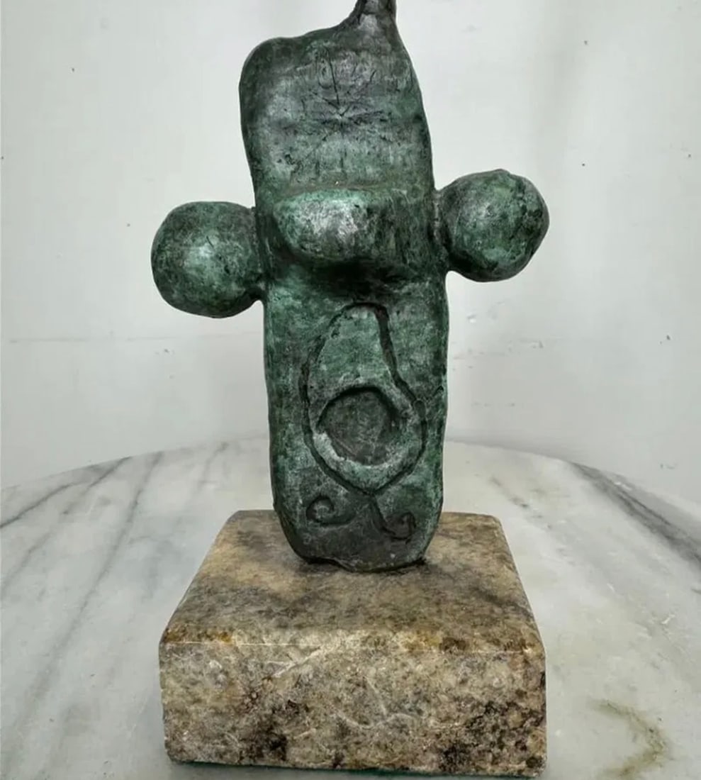 J. Miro Bronze Sculpture - 3