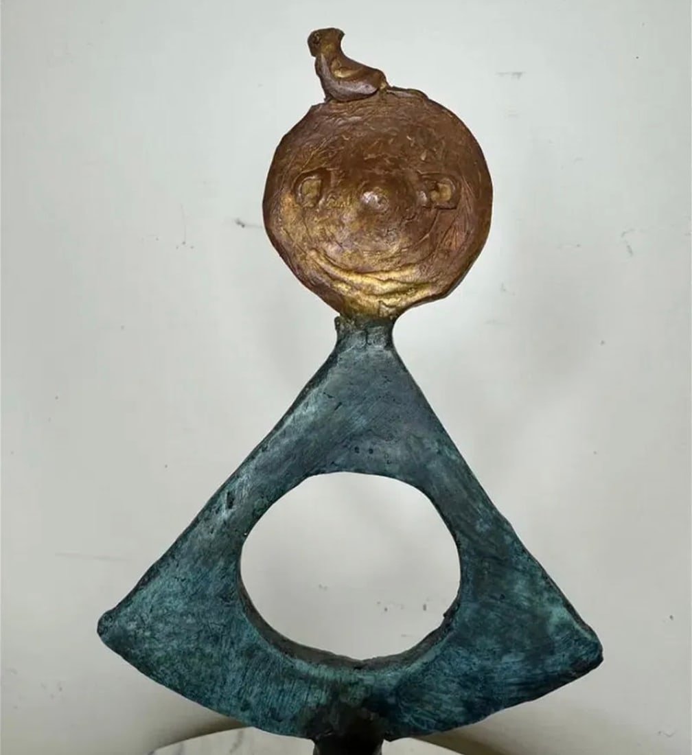 J. Miro Bronze Sculpture - 2