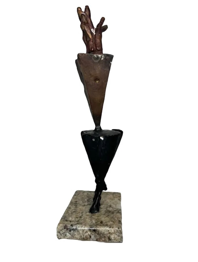 Dali Abstract Bronze Sculpture - 2