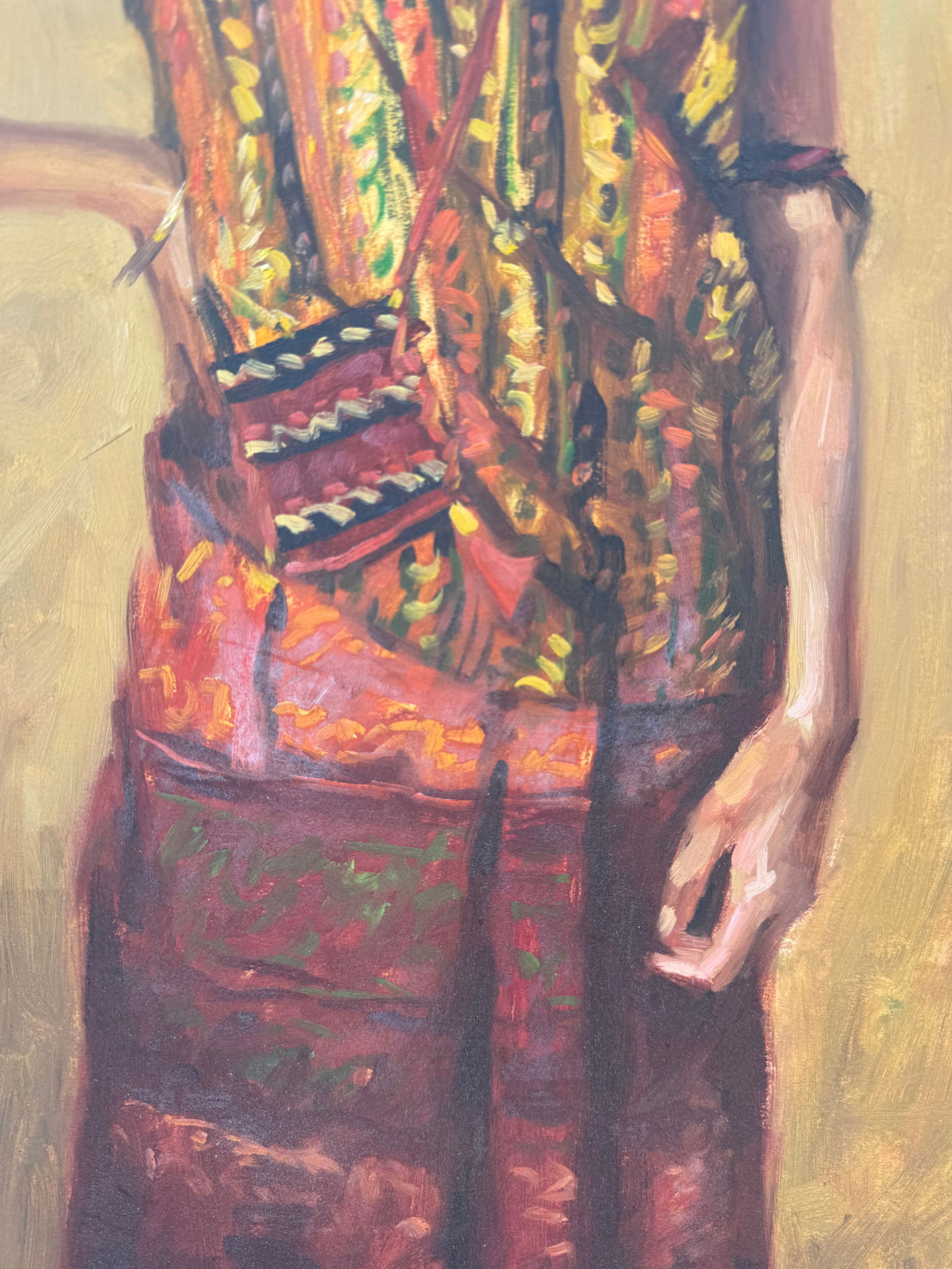 Santa Fe Lady Portrait by Dowell - 3