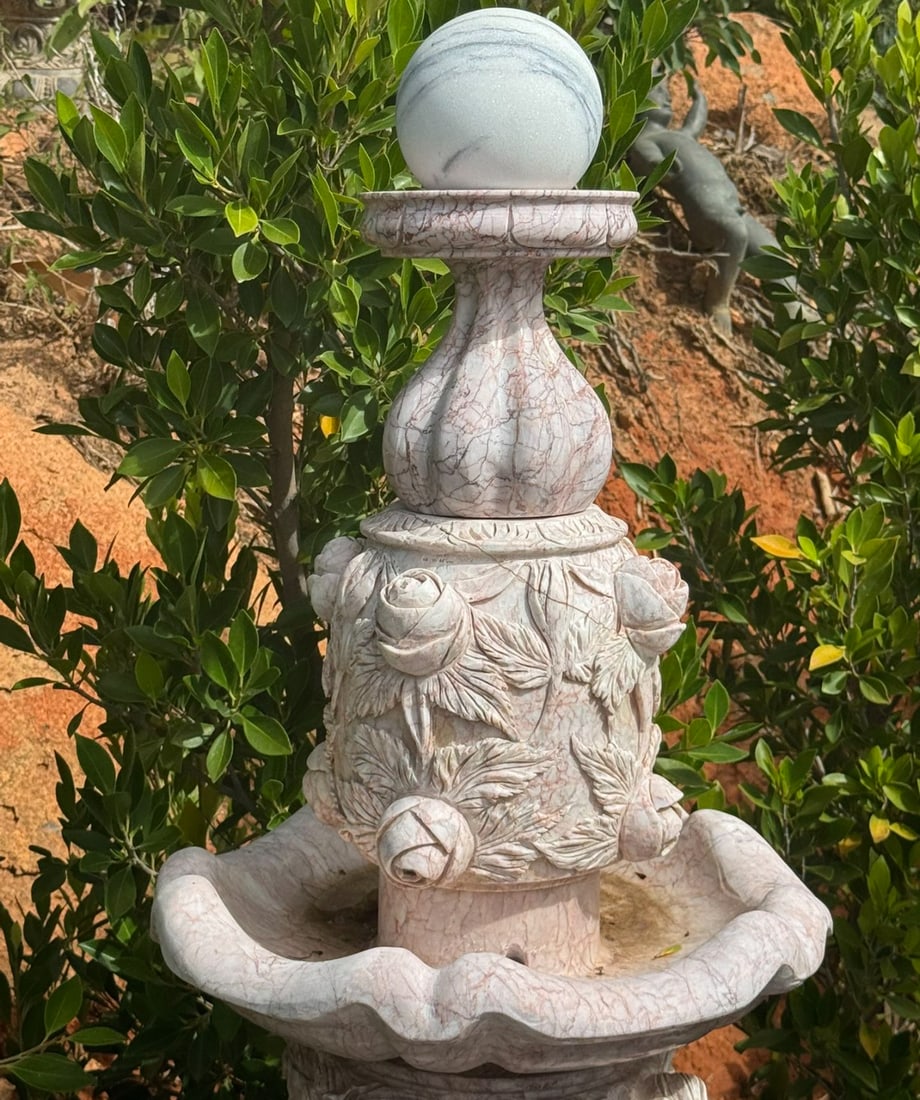 Large Marble Fountain - 2