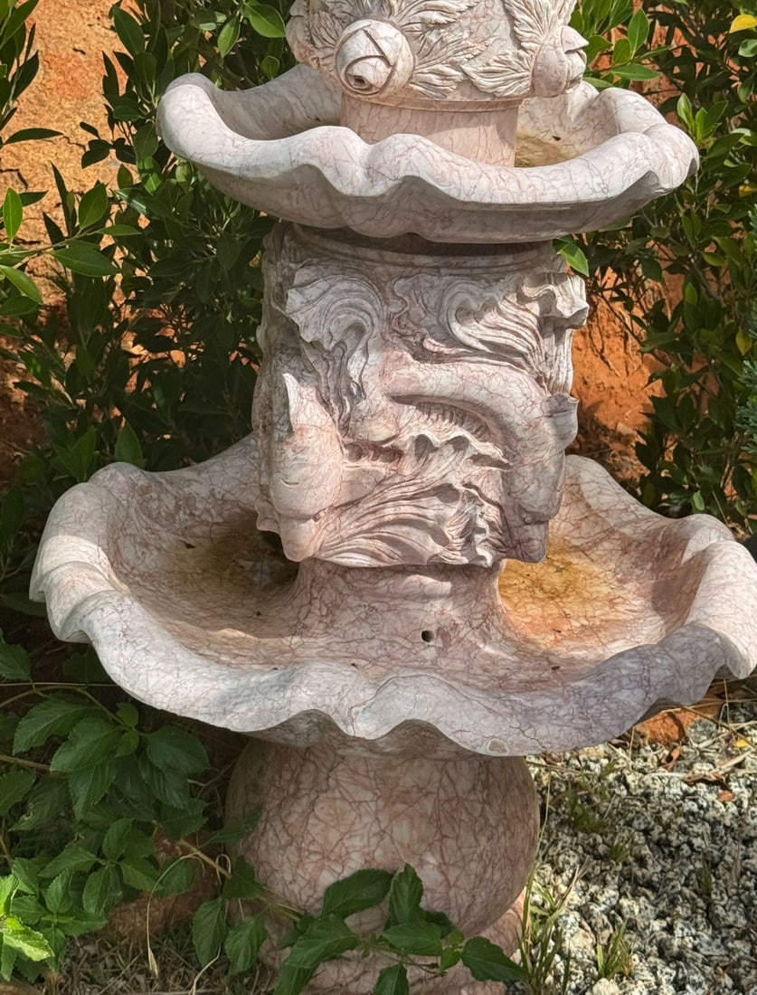 Large Marble Fountain - 3
