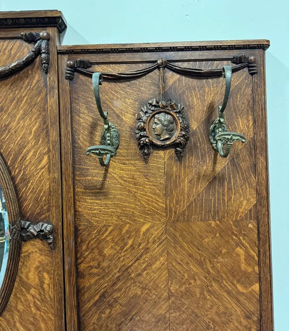Antique Coat Rack - 2