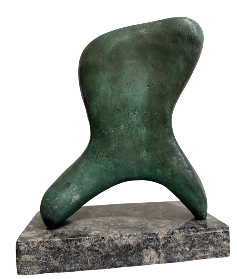 Henry Mooore Bronze Sculpture - 3