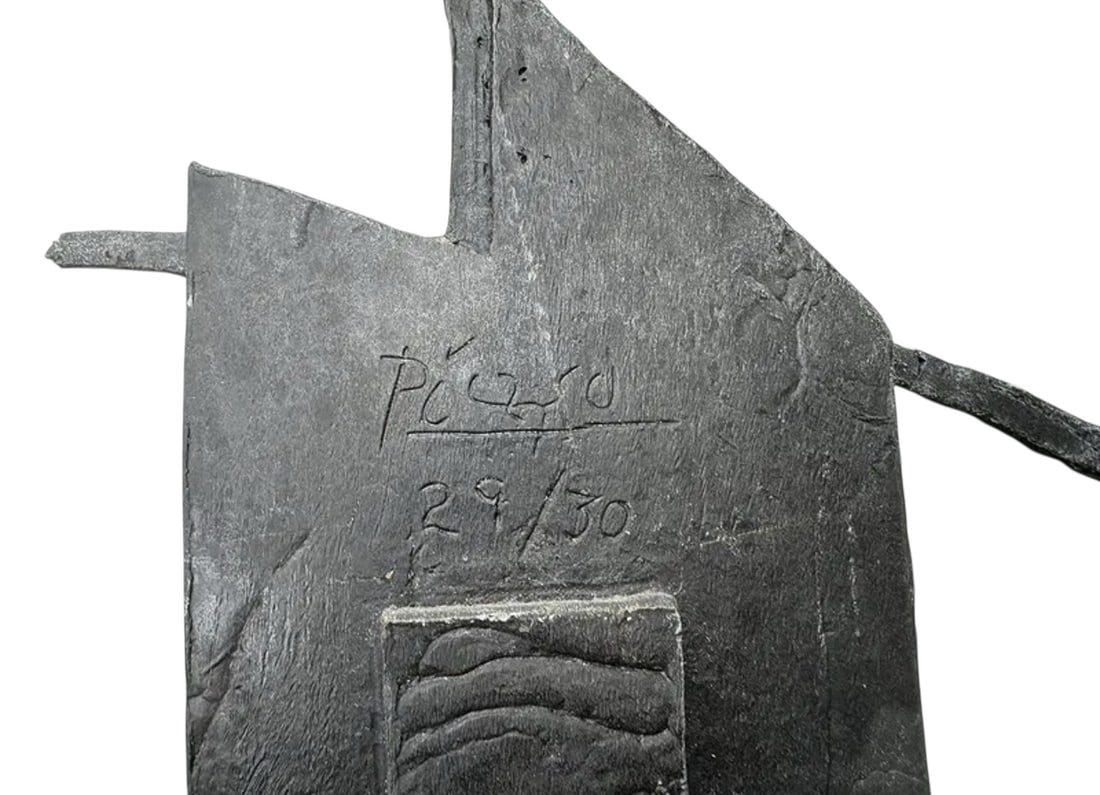 Picasso Abstract Bronze Sculpture - 3