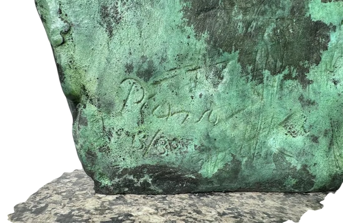 Picasso Abstract Bronze Sculpture - 3