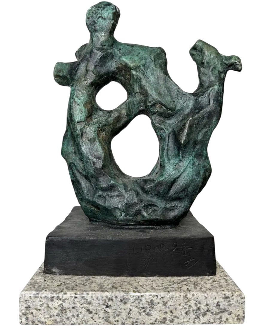 Jacques Lipchitz Abstract Bronze Sculpture - 2