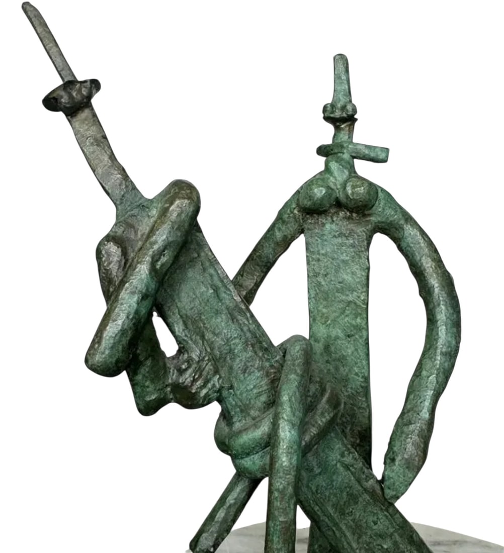 Jacques Lipchitz Abstract Bronze Sculpture - 2