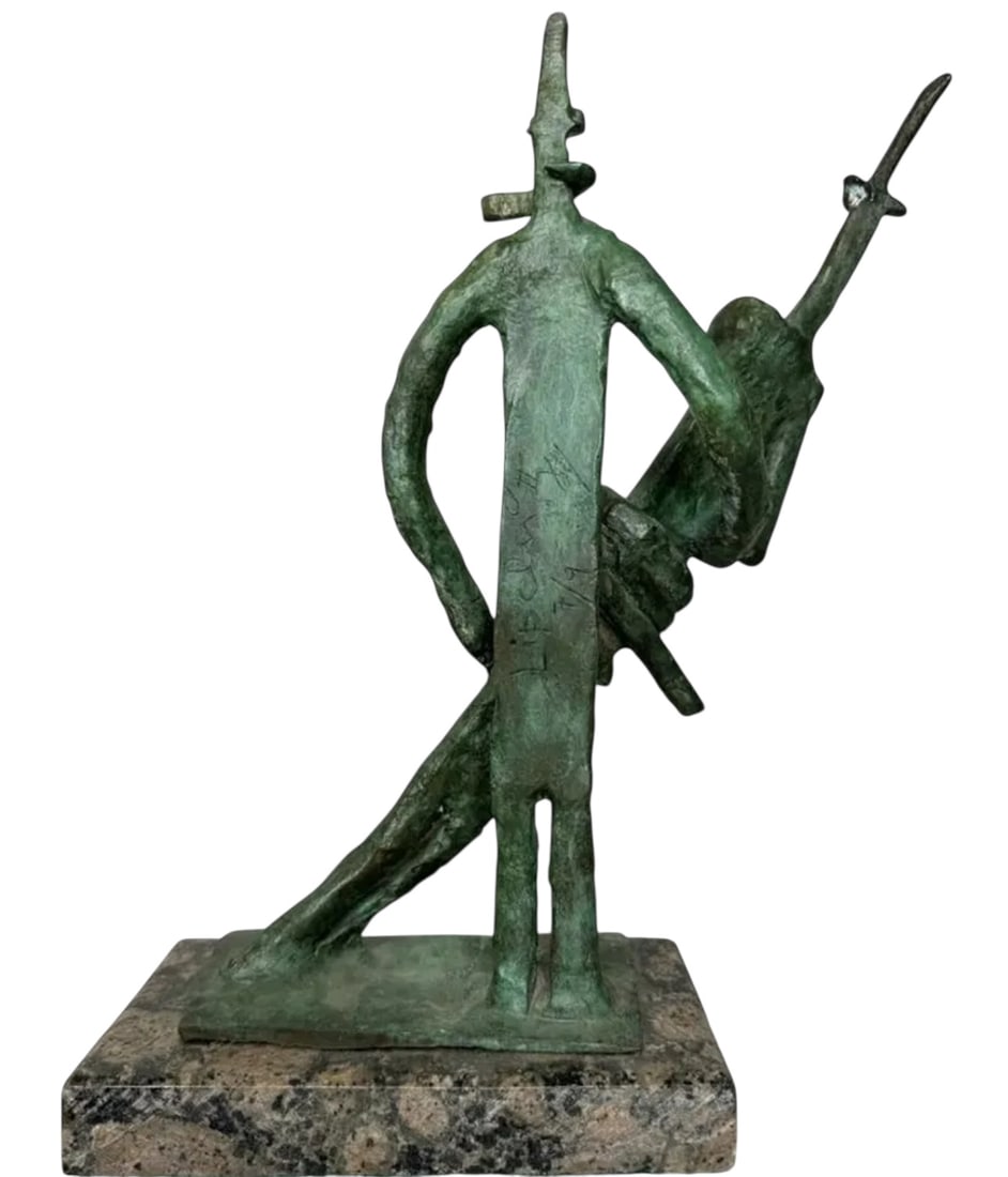 Jacques Lipchitz Abstract Bronze Sculpture - 3