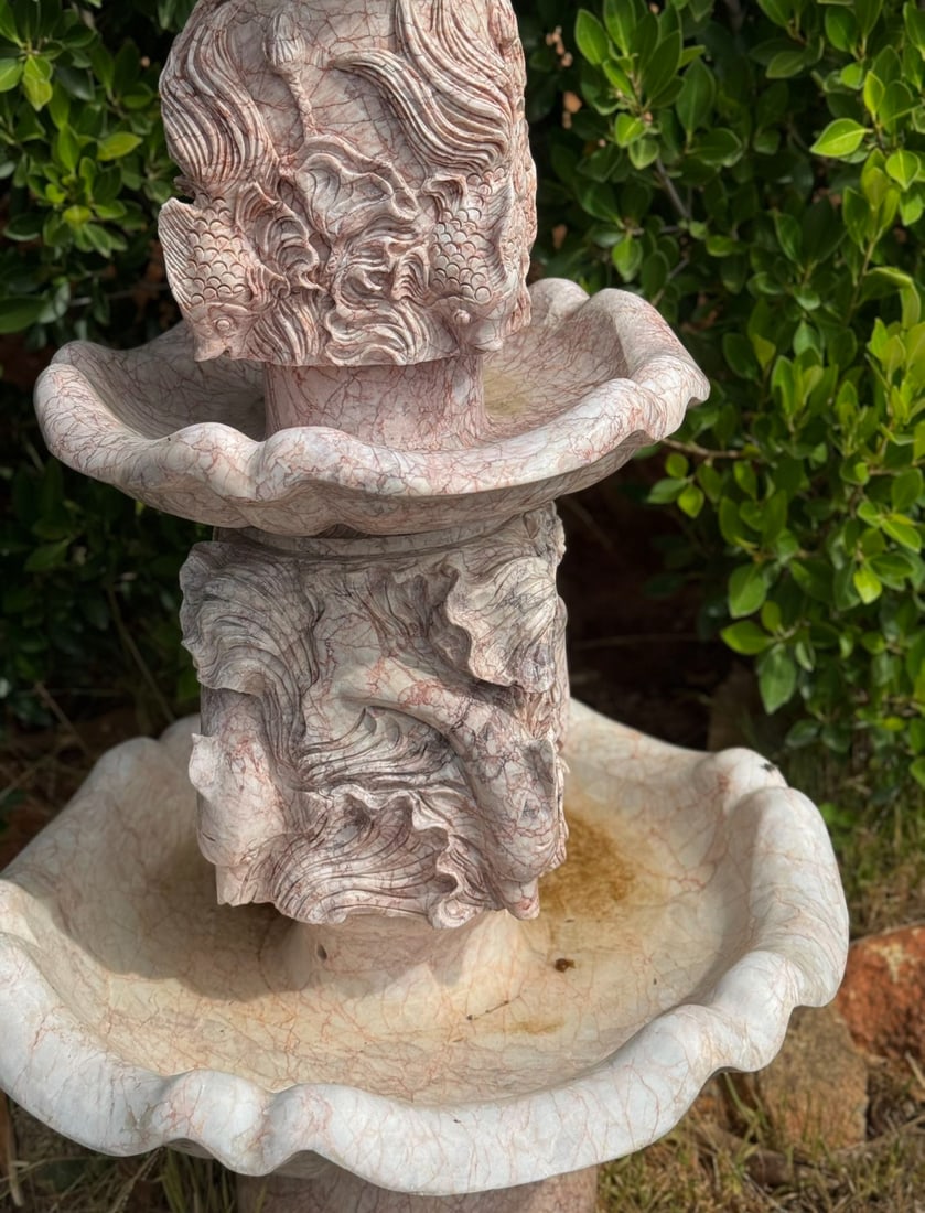 Large Marble Fountain - 2