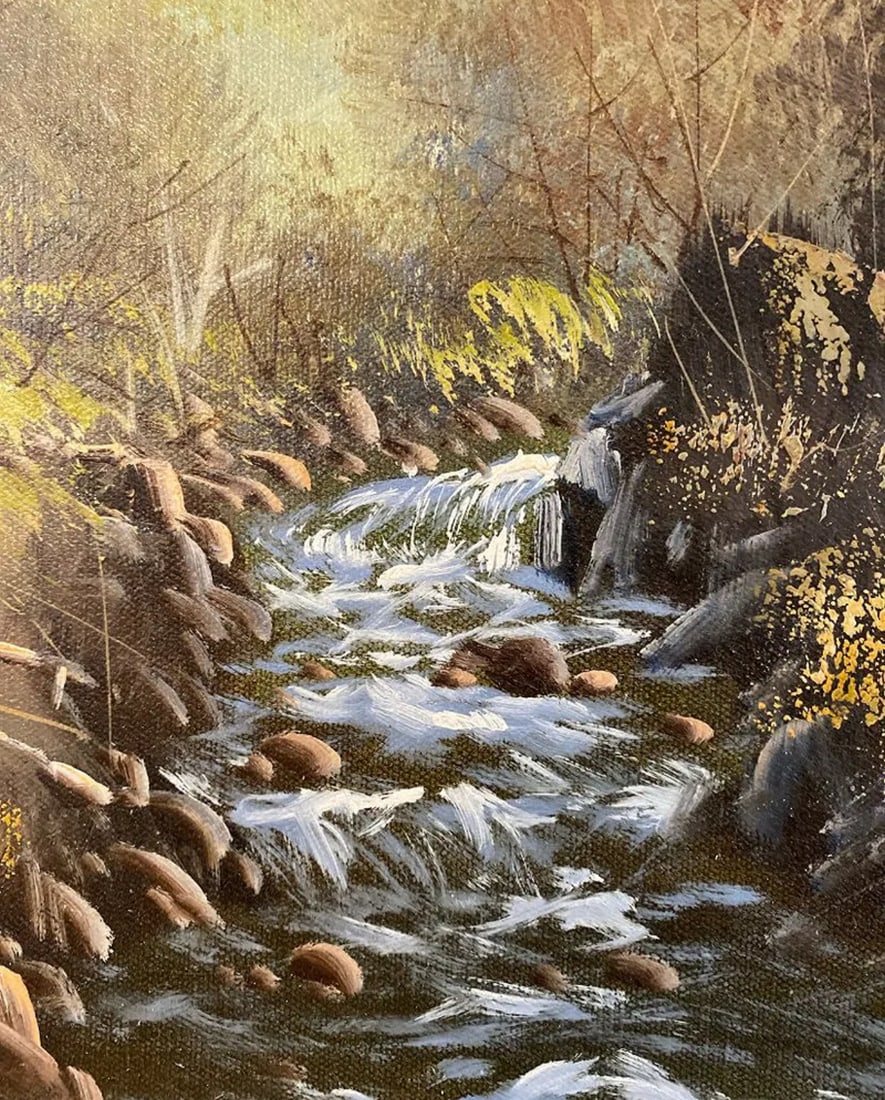 Landscape Oil Painting - Signed - 2