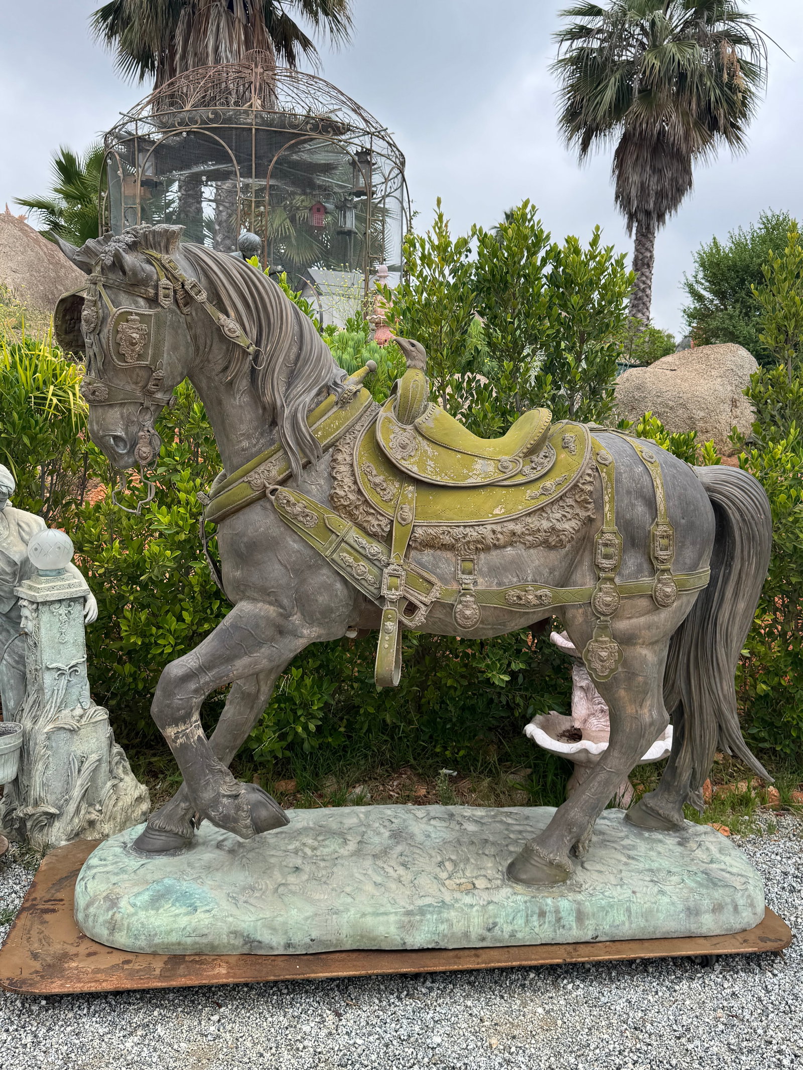 Monumental Royal European Bronze Horse (1 of 4)