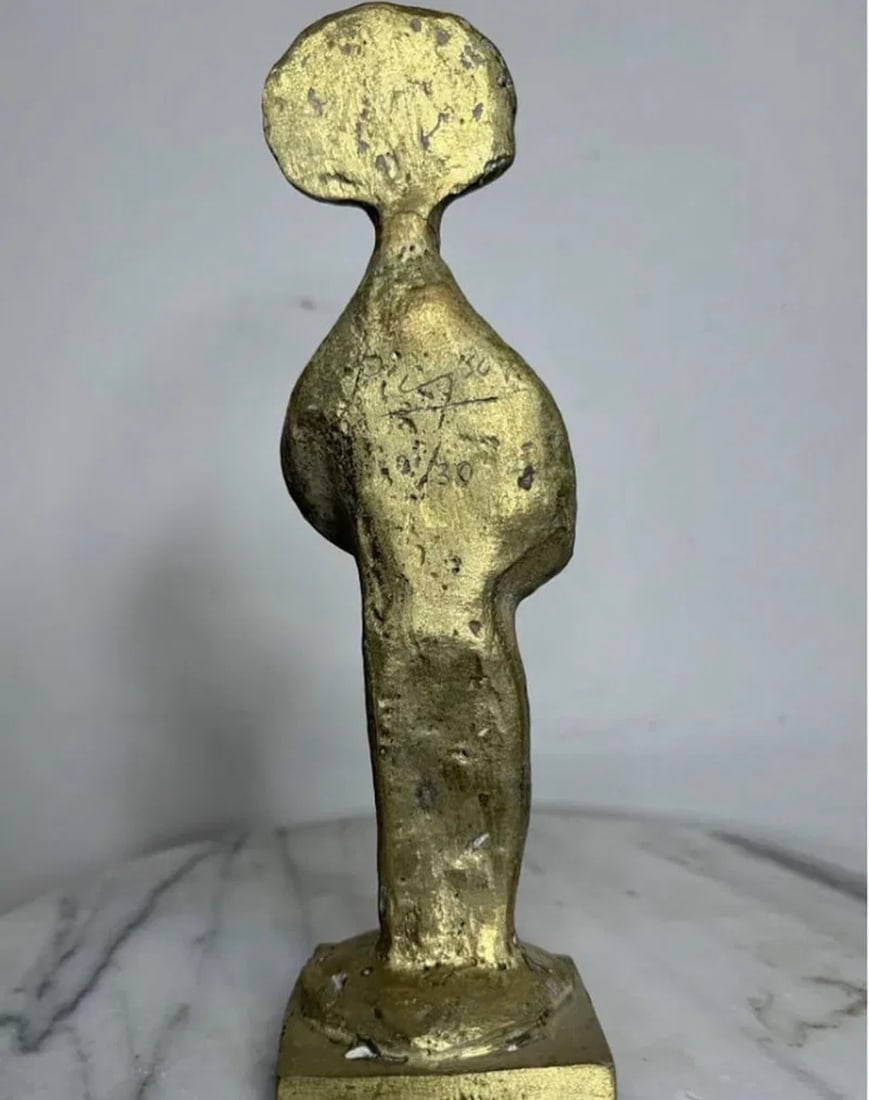 Picasso Abstract Bronze Sculpture - 2