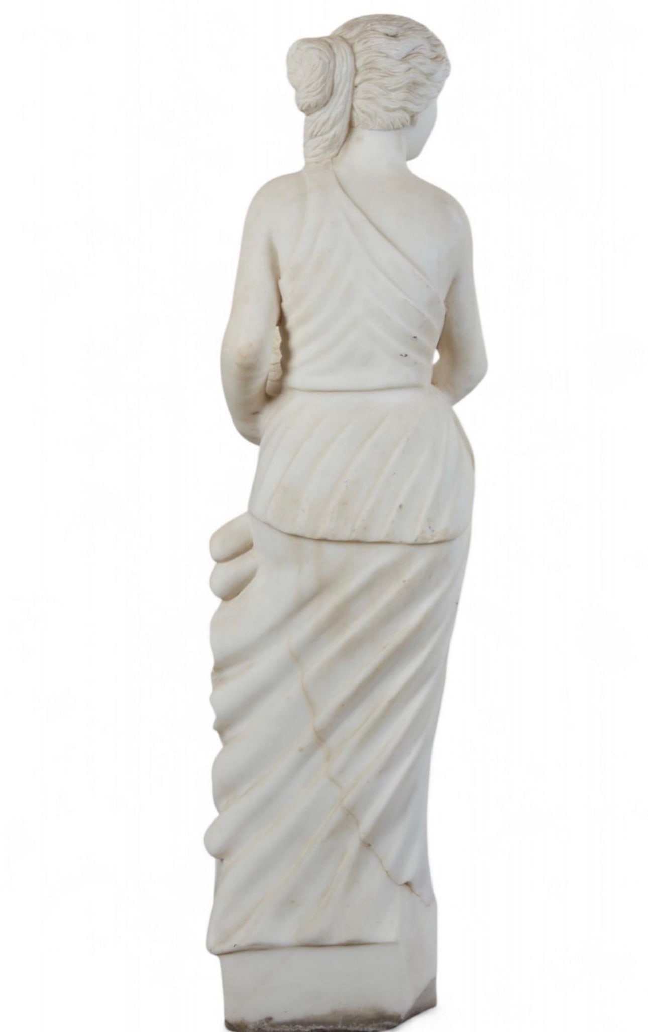Life Size Marble Lady Sculpture - 3