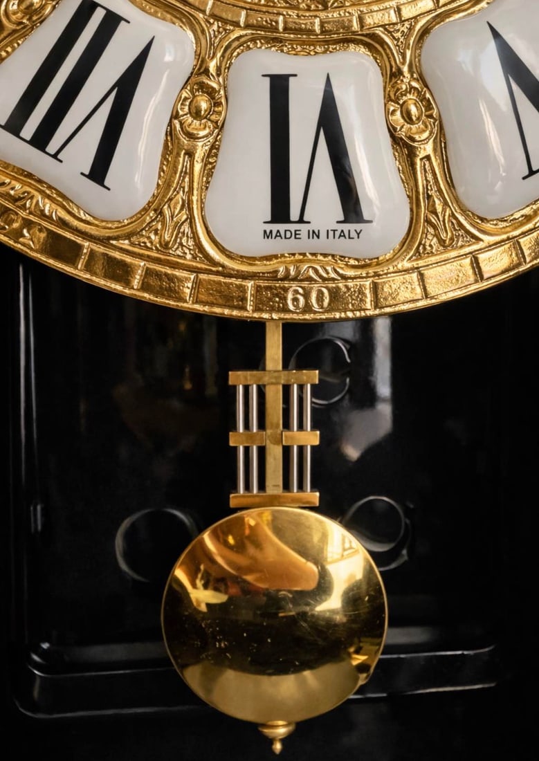 ITALIAN CLOCK AND PEDESTAL - 3