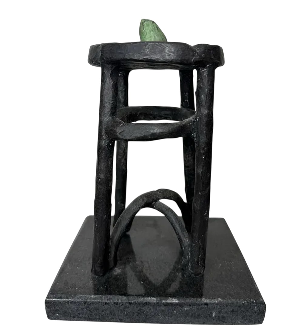 J. Miro Abstract Sculpture: SIZE: 8.5 IN X 6 IN