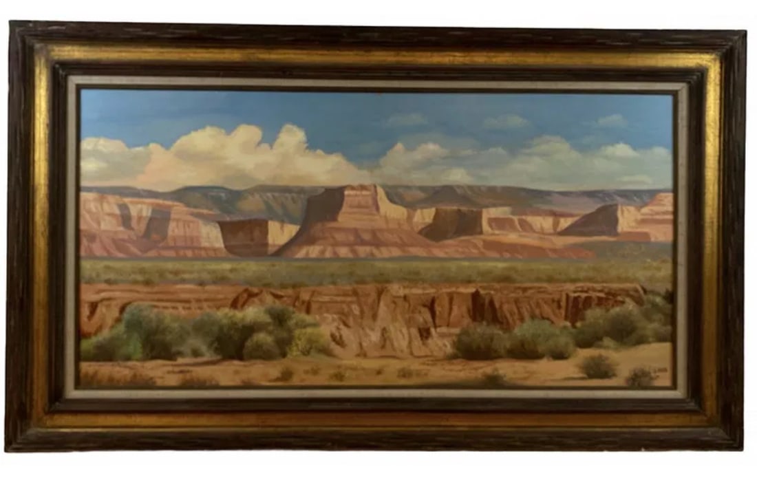 Impressive Landscape Oil Painting by Maruce Green (1 of 5)