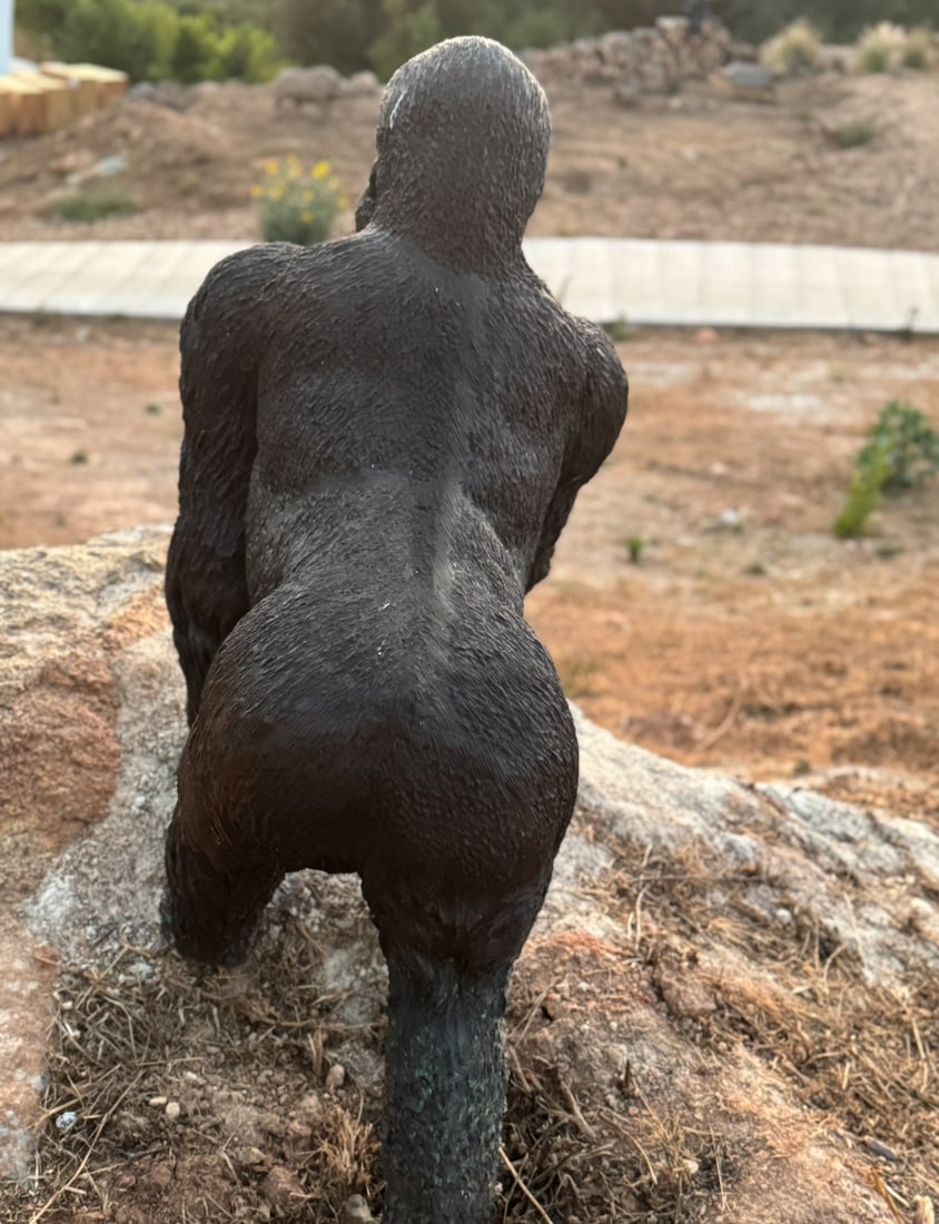 Life Size Bronze Gorilla - 4