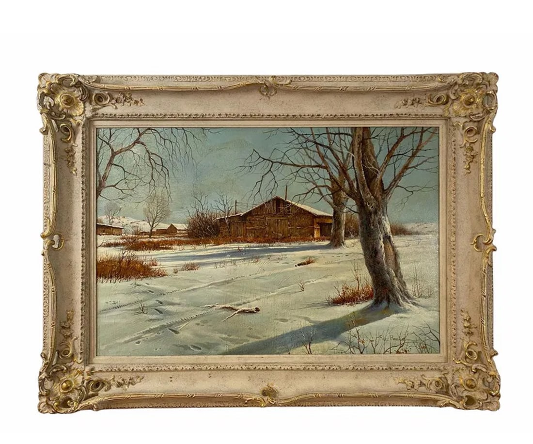 Landscape Oil Painting by Roy Reece: Size: 46"x 34"