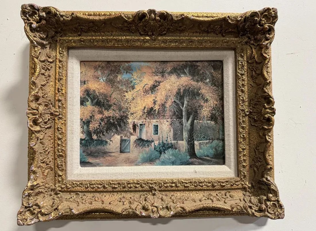 Adobe House Print: Size:19 in x 15 in