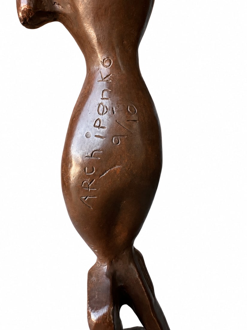 Archipenko Bronze Sculpture - 3