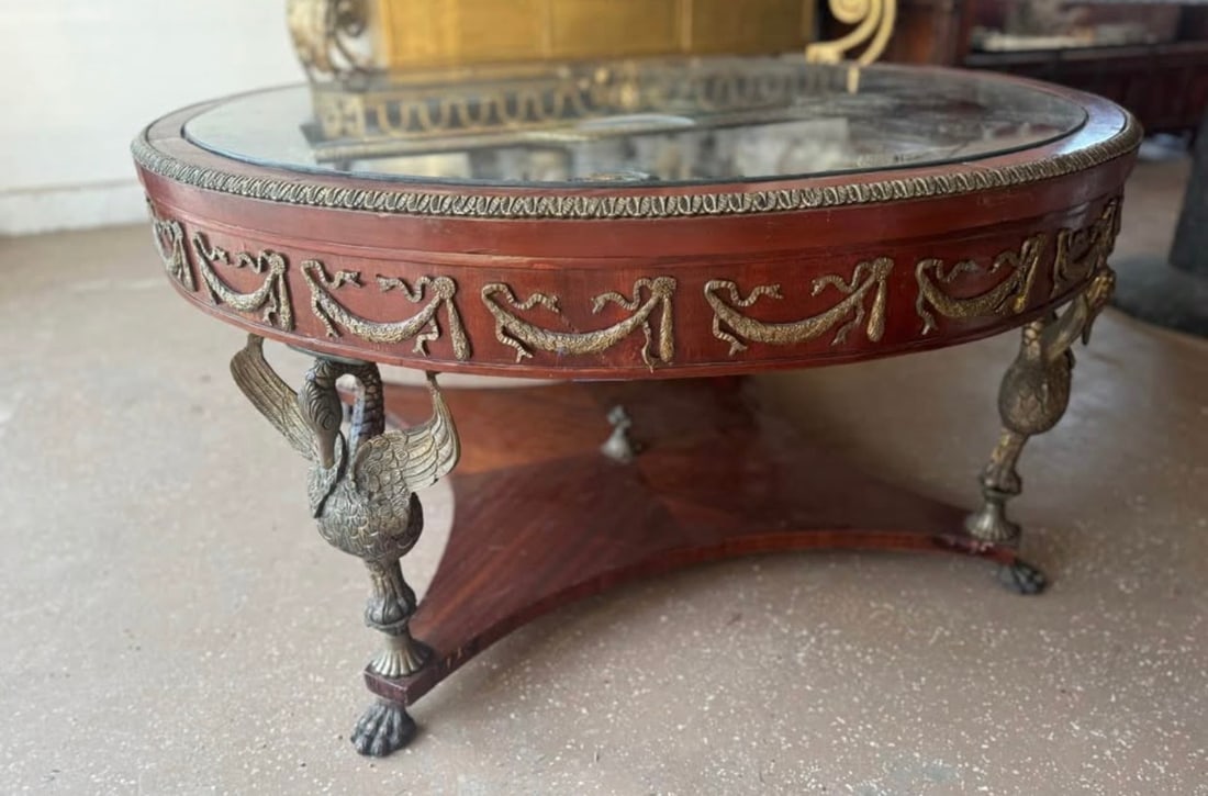 Large FRENCH STYLE Coffee Table - 4