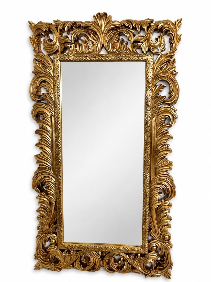 Large Ornate Gold Mirror (1 of 1)