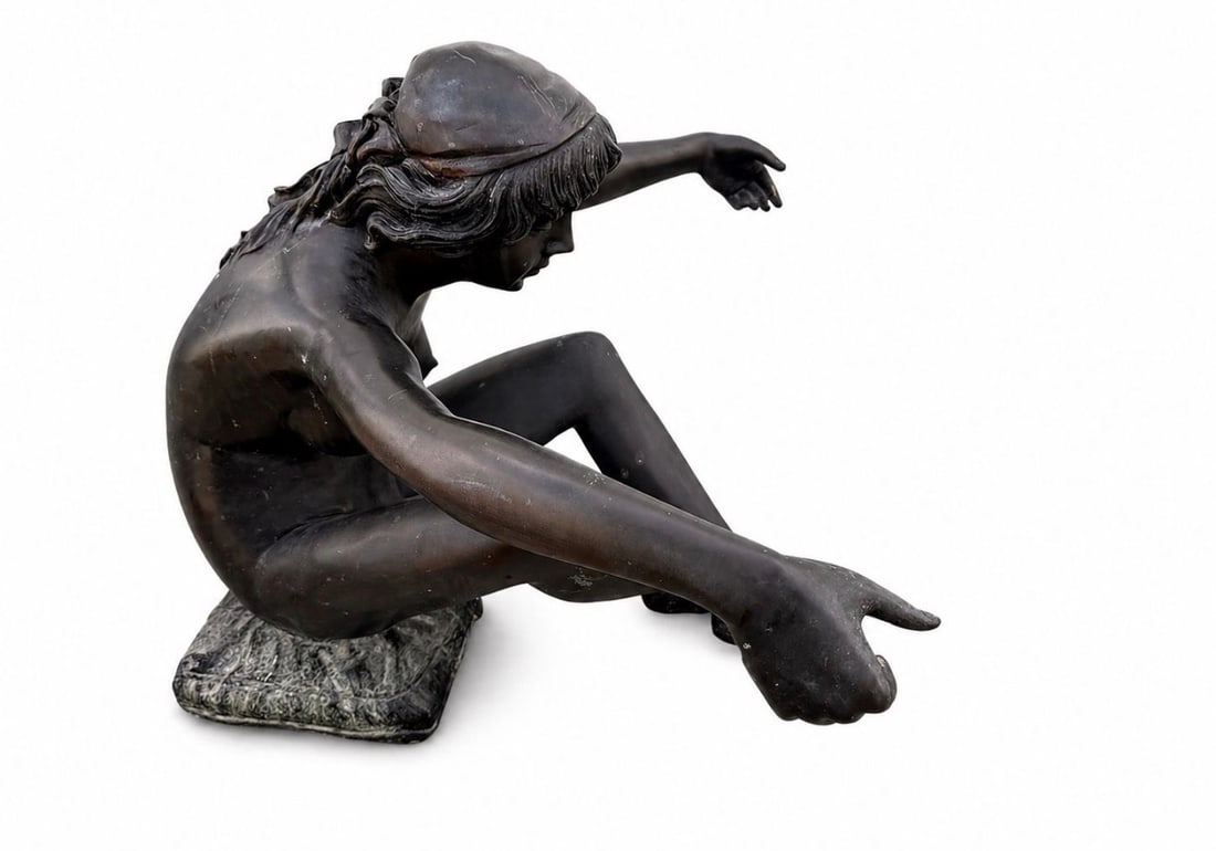Life Size Bronze Tribal Figures Table - 7