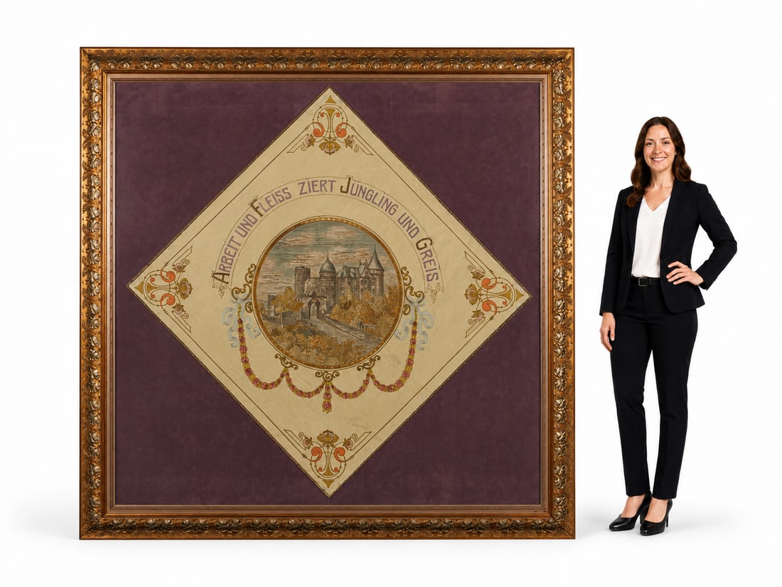Large Pre WWI German Parade Banner (1 of 1)
