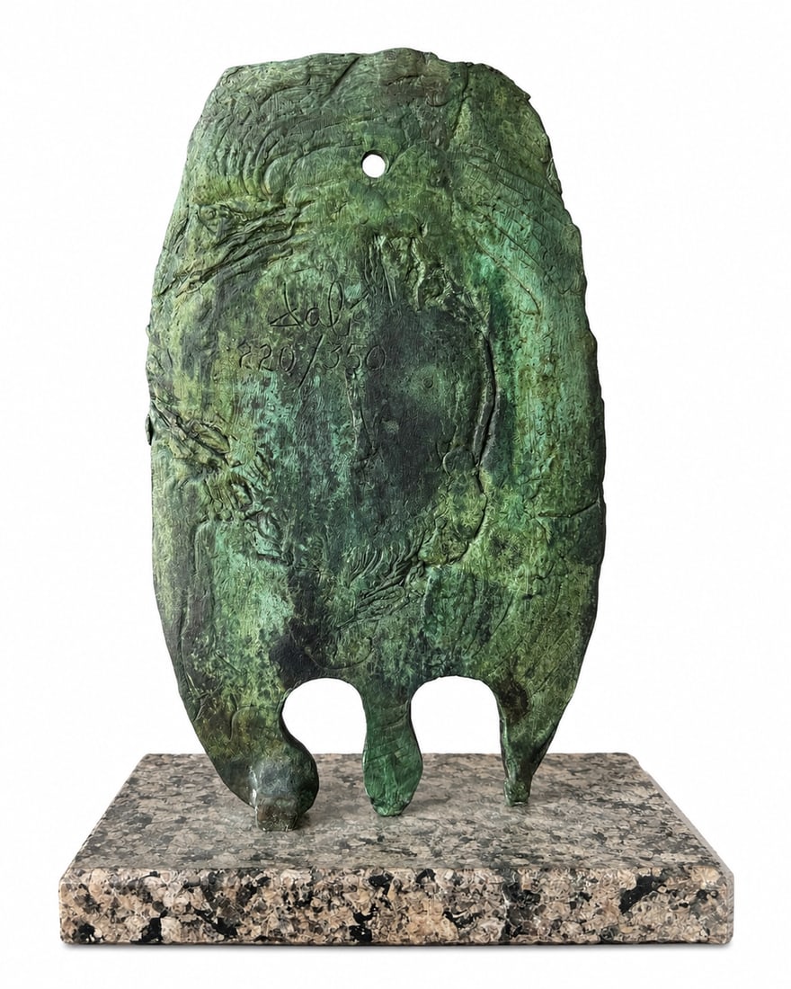S. Dali Abstract Bronze Sculpture - 2