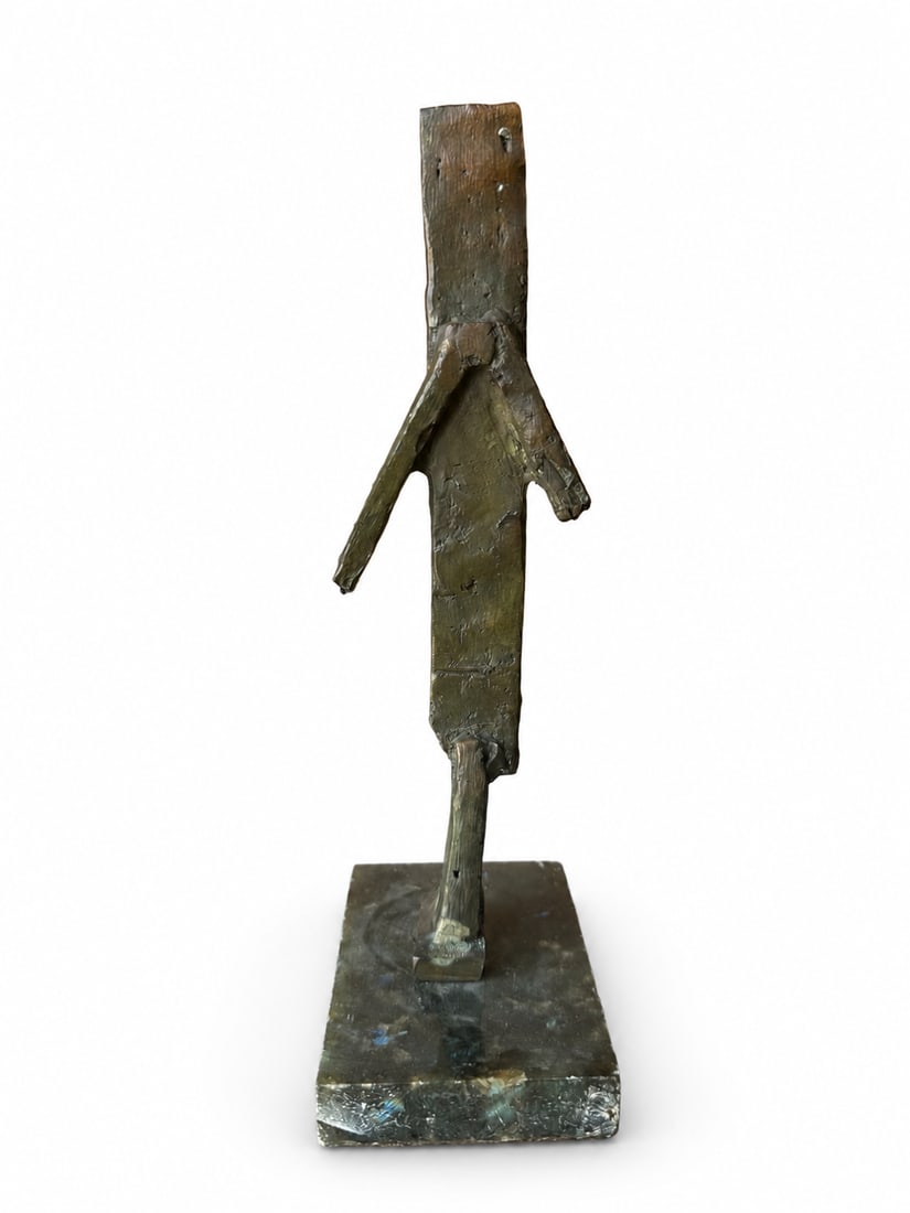 Picasso Abstract Bronze Sculpture: Size: 11” x 3 x 4”