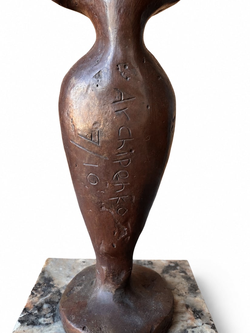 Archipenko Bronze Sculpture - 4