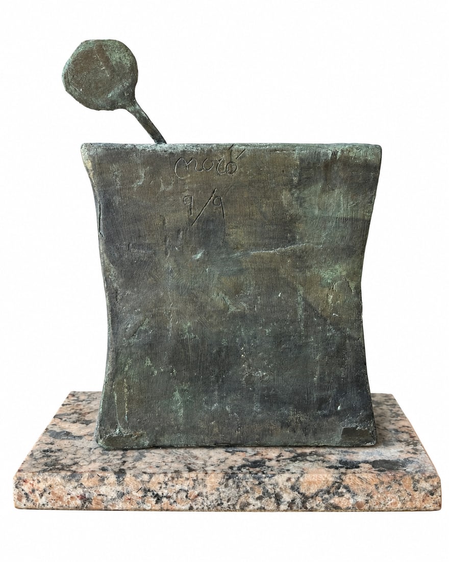J. Miro Large Bronze Sculpture - 3