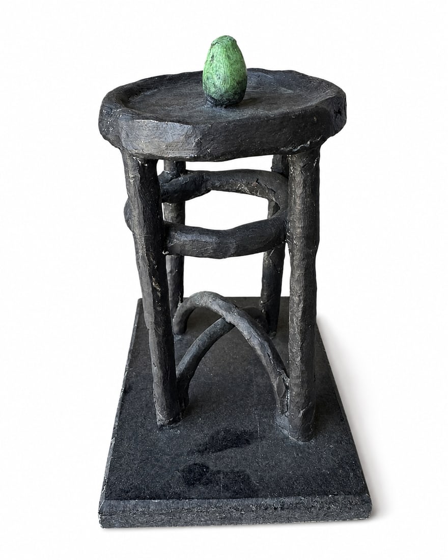 J. Miro Large Modern Abstract Bronze Sculpture - 2
