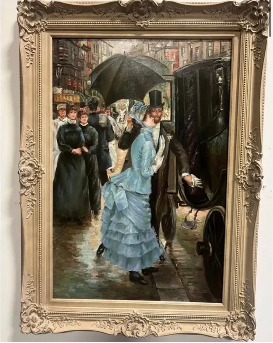 The Bridesmen Painting by Gallop: Measurements: 44 x 33 in