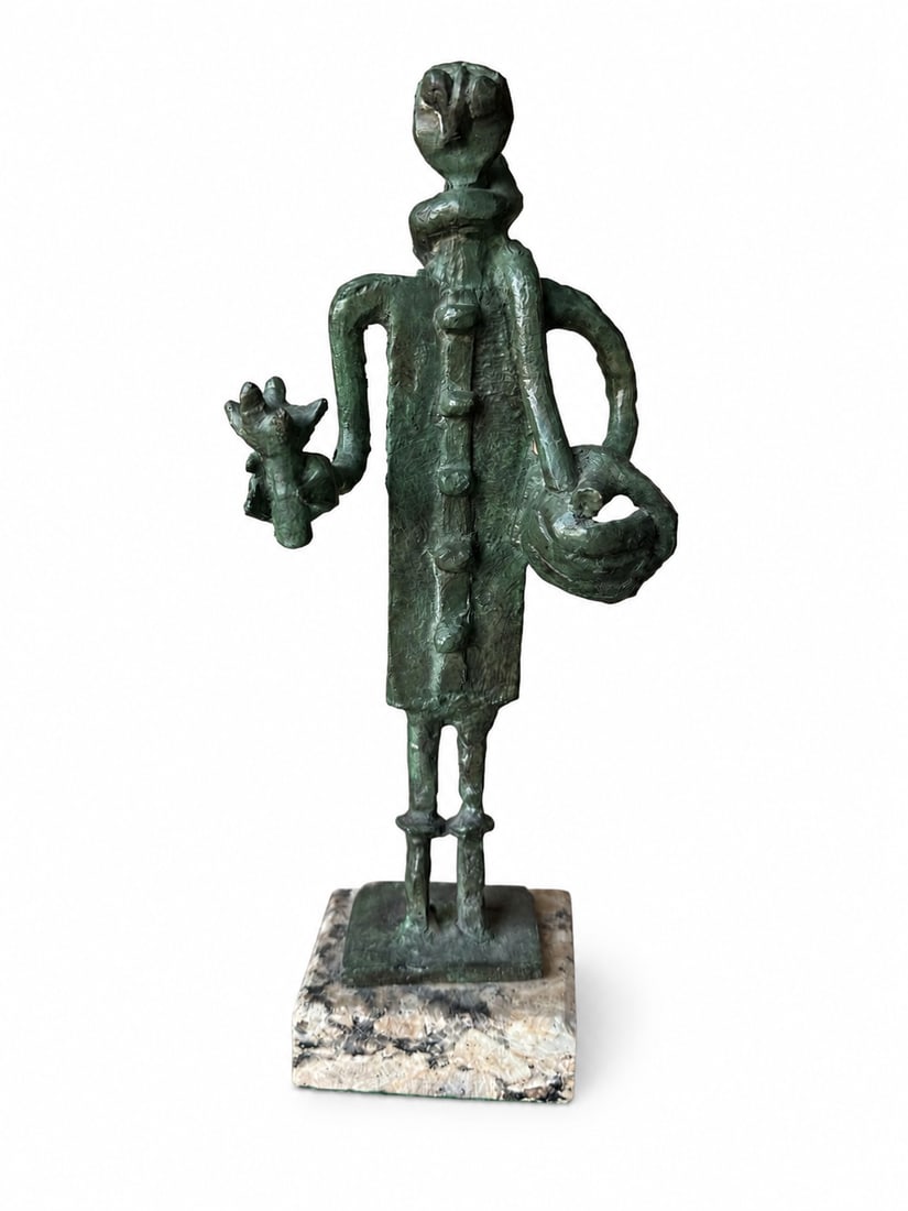 Lipchitz Abstract bronze Sculpture