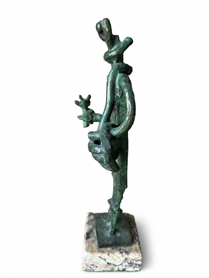 Lipchitz Abstract bronze Sculpture - 2
