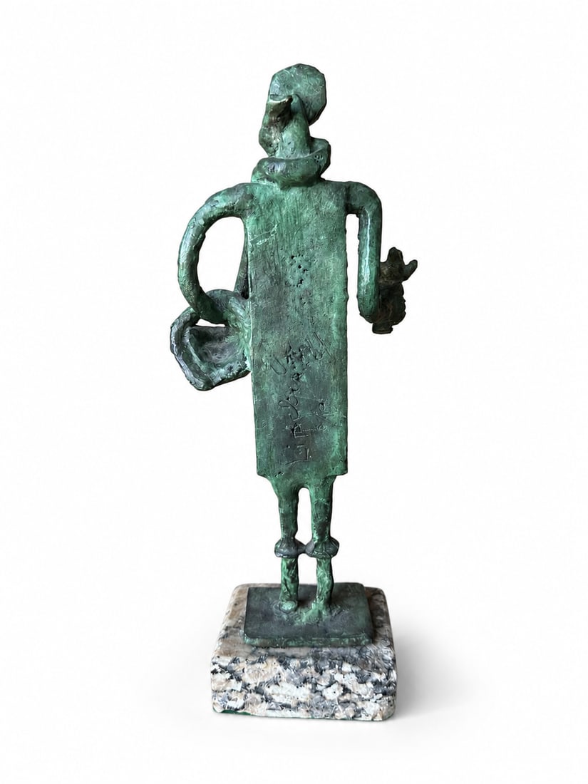 Lipchitz Abstract bronze Sculpture - 3