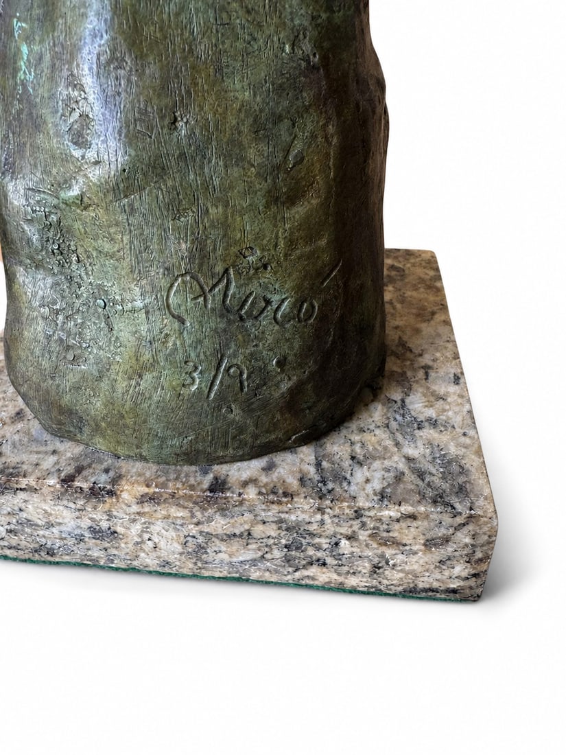 J.Miro Abstract Bronze Sculpture - 4