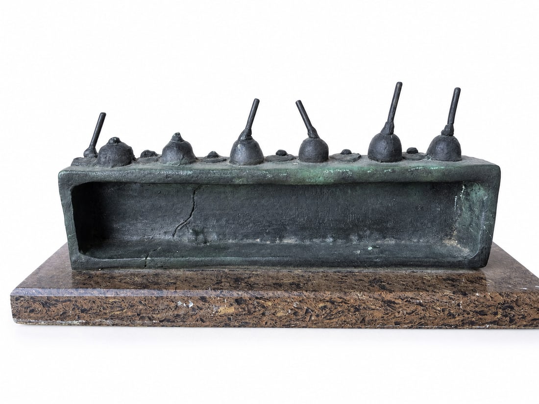 Salvador Dali Large Bronze Sculpture: Size: