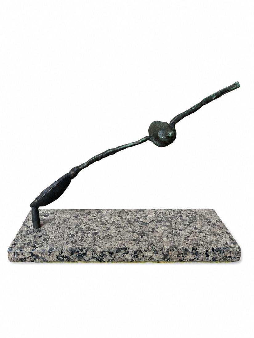 Salvador Dali Large Bronze Sculpture: Size: 11” x 9” x 4 “